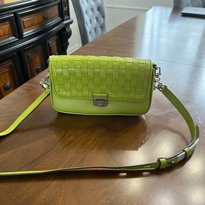 Michael Kors Bradshaw small woven bag.